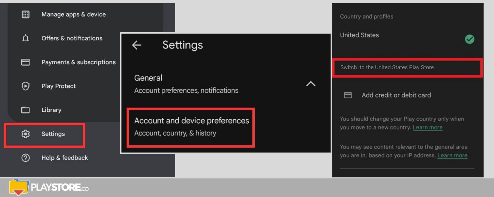 Change-Play-Store-Country