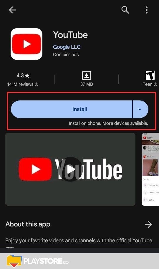 Download-Youtube-from-Play-Store