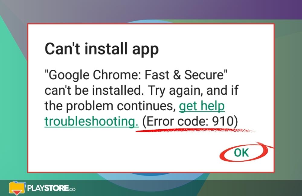 Fix-Google-Play-Store-Error-Code-910