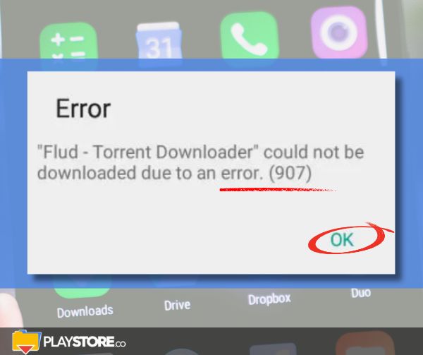 Google-Play-Error-907