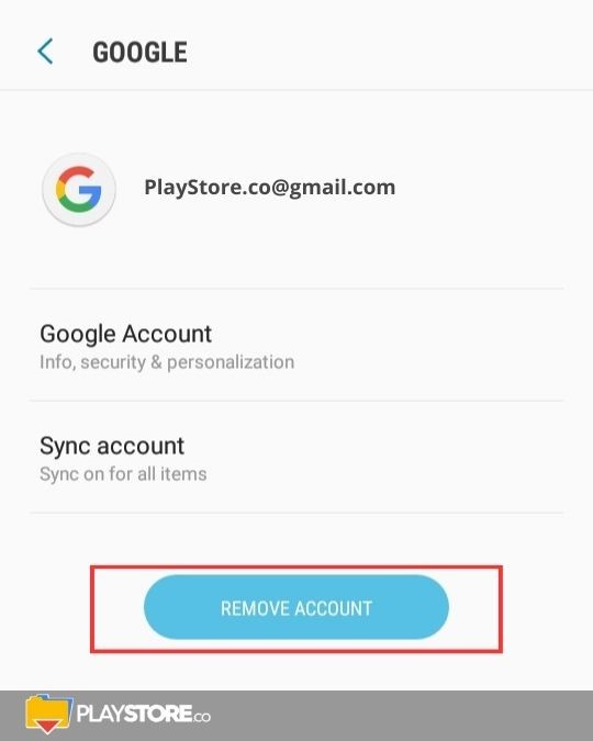 remove-account-google-play